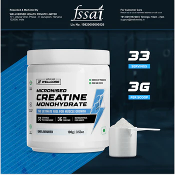 ELI-4___Unflavoured_33servings___Creatine___Revamp_Listing___Wellcore_350x350 Wellcore - Micronised Creatine Monohydrate (100g, 33 Servings)