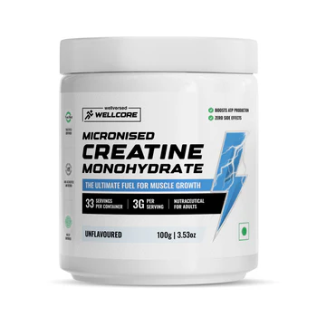 Front___Unflavoured_33servings___Creatine___Revamp_Listing___Wellcore_1_350x350 Wellcore - Micronised Creatine Monohydrate (100g, 33 Servings)