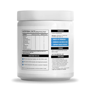 Slide_2___LISTING___250GM___Unflavoured_CREATINE___WELLCORE___WELLVERSED_350x350 Wellcore - Micronised Creatine Monohydrate (250g, 83 Servings)